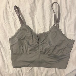 GREY BRALETTE FROM DIP